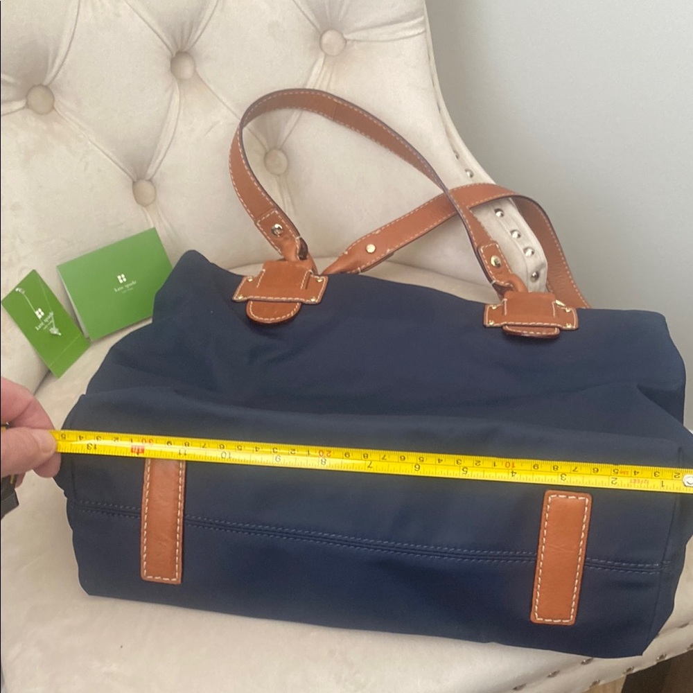 ♠️ Kate Spade Bleeker Street Navy Tote Bag - Picture 11 of 15